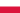 Drapeau de la Pologne